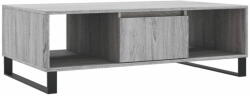 vidaXL szürke sonoma szerelt fa dohányzóasztal 104 x 60 x 35 cm 827098