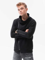 OMBRE Férfi pulóver kapucnival London UrbanX fekete L