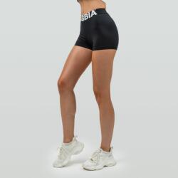 NEBBIA Glute Pump magas derekú női rövidnadrág Black - NEBBIA M