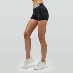 NEBBIA Glute Pump magas derekú női rövidnadrág Black - NEBBIA S