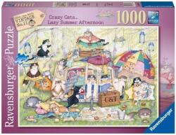 Ravensburger 1000 db-os puzzle - Linda Jane Smith - Crazy Cats - Nyári délután (16975) (16975)
