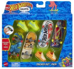 Mattel Hot Wheels, Skate, skateboard si pantofi, set de joaca, HNG72 Figurina