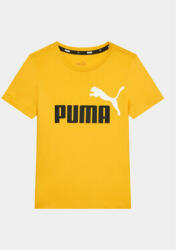 PUMA Tricou Ess+ 2 Col Logo 586985 Galben Regular Fit