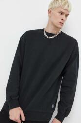 Rip Curl pamut melegítőfelső fekete, férfi, sima - fekete S