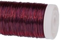  Drót 0, 5mm sima 100gr bordó színű (192)