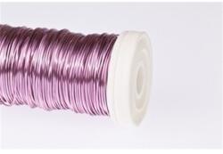  Drót 0, 3mm sima 100gr rózsaszín színű (178)