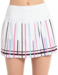 Lucky in Love Fustă tenis dame "Lucky in Love Prep It Up Long Down The Line Skirt - white