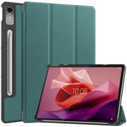 Husa Flip LEATHER PRO pentru Lenovo Tab P12 verde