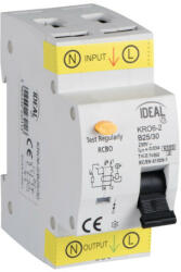 Kanlux 23211 KRO6-2/B25/30 életvédelmi relé, áramvédő kapcsoló (23211)