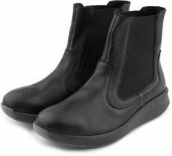 Vlnka Női bőr bokacipő "Beáta" - fekete felnőtt cipő méret 39