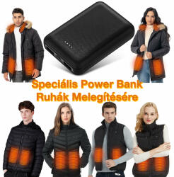 Dollcini Power Bank 10000mAh - Külső Akkumulátor, 2xUSB, 1xType-C (100421)