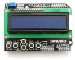  LCD kijelző shield nyomógombokkal -LCD Keypad shield