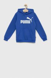 PUMA gyerek felső ESS Big Logo Hoodie FL B mintás, kapucnis - kék 104