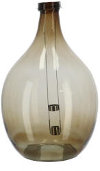 Esschert Design Lámpás újrahasznosított üvegből, kivehető gyertyatartóval, B, 51 cm (TR030-B)