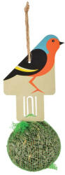Esschert Design Felakasztható madár mintás madáretető, vegyes magokkal, 20 cm, C (FB384-C)