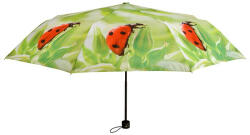 Esschert Design Összecsukható katicás esernyő, 100 cm átmérőjű (TP151-K)