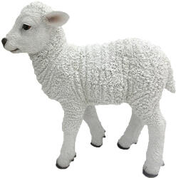 Esschert Design Álló bárány polyresin szobor, M, kültéri és beltéri dekorációs kiegészítő (37000185)