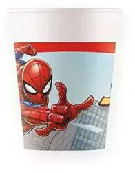 Marvel party pohár Pókember papír 8 db-os 200 ml