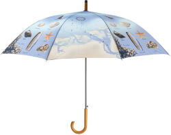 Esschert Design Tengerpart mintás esernyő, 120 cm átmérőjű (TP348)