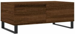vidaXL barna tölgyszínű szerelt fa dohányzóasztal 90x50x36, 5 cm 830819