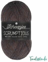 Scheepjes Scrumptious 361 Blueberry Chocolate Tart - szürke akril fonal