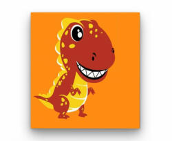 Számfestő T-Rex - gyerek számfestő készlet (szamkid060)