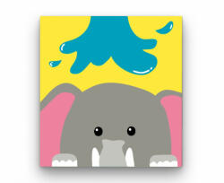  Fürdés - gyerek számfestő készlet