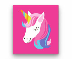  Unikornis Arc - gyerek számfestő készlet