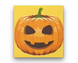  Halloween Tök sárga - Halloweeni számfestő készlet
