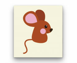  Egérke - gyerek számfestő készlet