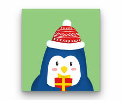 Számfestő Ajándék Pingvin - gyerek számfestő készlet (szamkid380)
