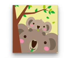  Koalák - gyerek számfestő készlet