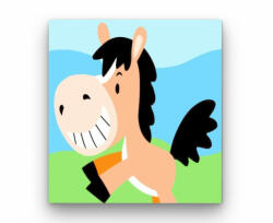  Lovacska - gyerek számfestő készlet