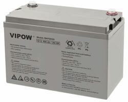 VIPOW Acumulator gel plumb Vipow 12V, 100 Ah, fara intretinere (BAT0420)