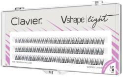 Clavier Gene false tip smoc, 8 mm - Clavier V-Shape Light Eyelashes