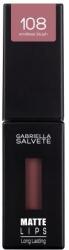Gabriella Salvete Matte Lips ruj de buze 4, 5 ml pentru femei 108 Endless Blush