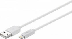 Goobay USB-A - Lightning kábel 2 m fehér (43597 )