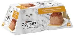 Gourmet Revelations pastétom csirkével és szósszal nedves macskaeledel 12 x