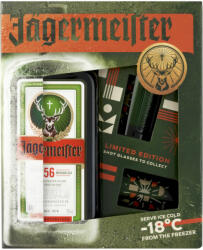 Jägermeister + 2 db gyűjthető shot pohár 0, 7L 35%