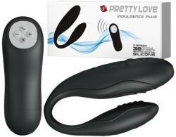 Pretty Love Vibrator Indulgence Plus 30 Moduri Vibratii, 3 Intensitati Vibratii, Silicon, USB, Negru Vibrator