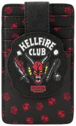 Loungefly Portofel pentru carduri Loungefly Television: Stranger Things - Hellfire Club (084607)