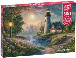 Cherry Pazzi 500 db-os puzzle - Moonlight Lighthouse (20074) (20074)