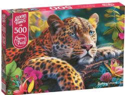 Cherry Pazzi 500 db-os puzzle - Reclining Leopard (20166) (20166)
