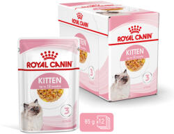 Royal Canin Kitten Jelly - Kölyök macska zselés nedves táp (12 x 85 g) 1.02 kg