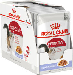 Royal Canin Instinctive Jelly - Felnőtt macska zselés nedves táp (12 x 85 g) 1.02 kg