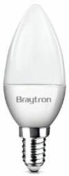 BRAYTRON Bec Led Forma Lumanare 7W E14 C37 6400K (BR-7W.C37.E14.6)