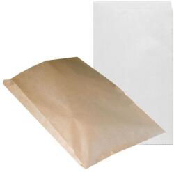 Papírzacskó, barna, éltalpas, 230 + 60 x 450 mm 100 db/csomag