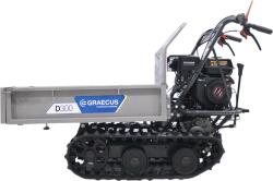 Graecus Transportor dumper senilat, 6.5 CP, 300kg, basculare mecanica, Graecus D300 (D300)