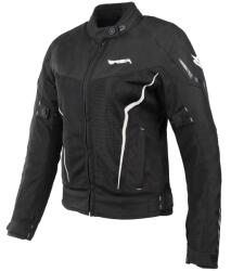 RSA Geacă de motocicletă RSA Bolt pentru femei, negru-alb (RSABUBOLTBWD)