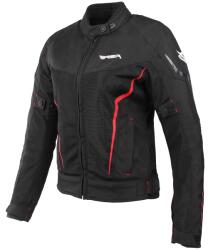RSA Geacă de motocicletă RSA Bolt pentru femei negru-alb-roșu (RSABUBOLTBWRD)